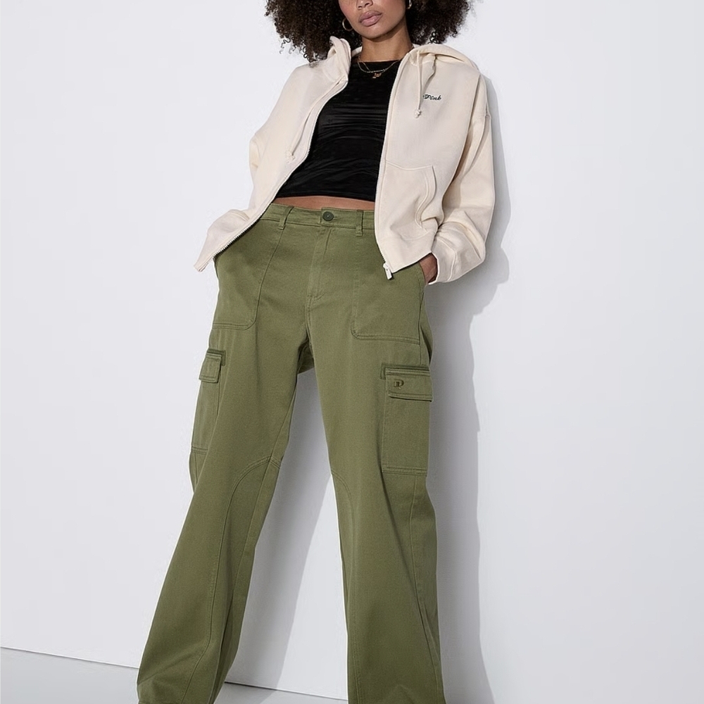 Victoria's Secret Pink Olive Jacket